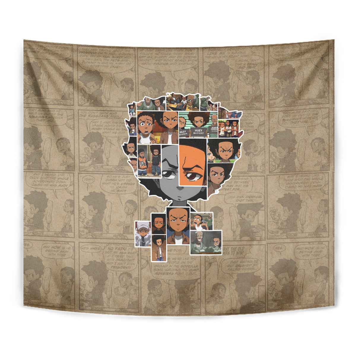 Huey Freeman Tapestry African American - Wonder Print Shop