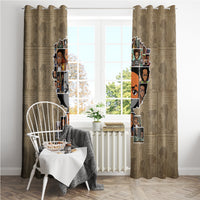 Huey Freeman Window Curtain African American - Wonder Print Shop