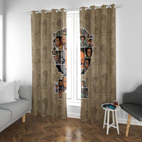Huey Freeman Window Curtain African American - Wonder Print Shop
