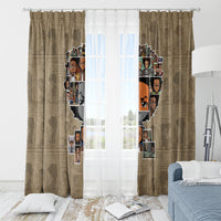 Huey Freeman Window Curtain African American - Wonder Print Shop