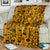 Culture Adinkra Blanket West African Yellow Art