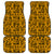 Culture Adinkra Car Mats West African Yellow Art - Wonder Print Shop
