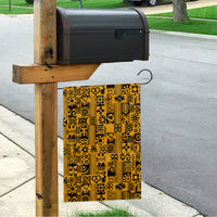 Culture Adinkra Garden Flag West African Yellow Art - Wonder Print Shop
