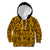 Culture Adinkra Kid Hoodie West African Yellow Art - Wonder Print Shop