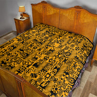 Culture Adinkra Quilt West African Yellow Art - Wonder Print Shop