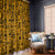 Culture Adinkra Window Curtain West African Yellow Art - Wonder Print Shop