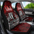 Blood Flows to Valhalla Car Seat Cover Viking Longship Nordic Knotwork - Dark Mythology