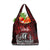 Blood Flows to Valhalla Grocery Bag Viking Longship Nordic Knotwork - Dark Mythology