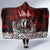 Blood Flows to Valhalla Hooded Blanket Viking Longship Nordic Knotwork - Dark Mythology