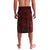 Blood Flows to Valhalla Lavalava Viking Longship Nordic Knotwork - Dark Mythology