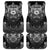 Scandinavian Viking Car Mats Norse Warrior Sigil - Helmet and Battle Axes