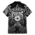 Scandinavian Viking Family Matching Tank Maxi Dress and Hawaiian Shirt Norse Warrior Sigil - Helmet and Battle Axes
