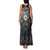 Scandinavian Viking Family Matching Tank Maxi Dress and Hawaiian Shirt Norse Warrior Sigil - Helmet and Battle Axes