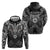 Scandinavian Viking Hoodie Norse Warrior Sigil - Helmet and Battle Axes
