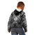 Scandinavian Viking Kid Hoodie Norse Warrior Sigil - Helmet and Battle Axes