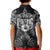 Scandinavian Viking Kid Polo Shirt Norse Warrior Sigil - Helmet and Battle Axes