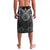 Scandinavian Viking Lavalava Norse Warrior Sigil - Helmet and Battle Axes