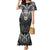 Scandinavian Viking Mermaid Dress Norse Warrior Sigil - Helmet and Battle Axes
