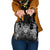 Scandinavian Viking Shoulder Handbag Norse Warrior Sigil - Helmet and Battle Axes