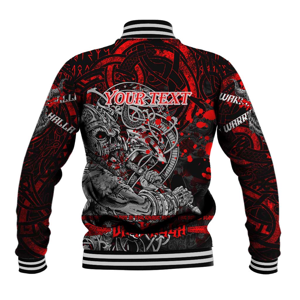 Einherjar Valhalla Baseball Jacket Viking Warrior Rage Style