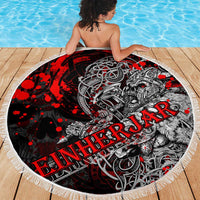Einherjar Valhalla Beach Blanket Viking Warrior Rage Style