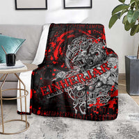 Einherjar Valhalla Blanket Viking Warrior Rage Style