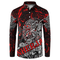 Einherjar Valhalla Button Sweatshirt Viking Warrior Rage Style