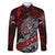 Einherjar Valhalla Family Matching Long Sleeve Bodycon Dress and Hawaiian Shirt Viking Warrior Rage Style