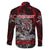 Einherjar Valhalla Family Matching Long Sleeve Bodycon Dress and Hawaiian Shirt Viking Warrior Rage Style