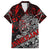 Einherjar Valhalla Family Matching Off The Shoulder Long Sleeve Dress and Hawaiian Shirt Viking Warrior Rage Style