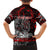 Einherjar Valhalla Family Matching Off Shoulder Maxi Dress and Hawaiian Shirt Viking Warrior Rage Style