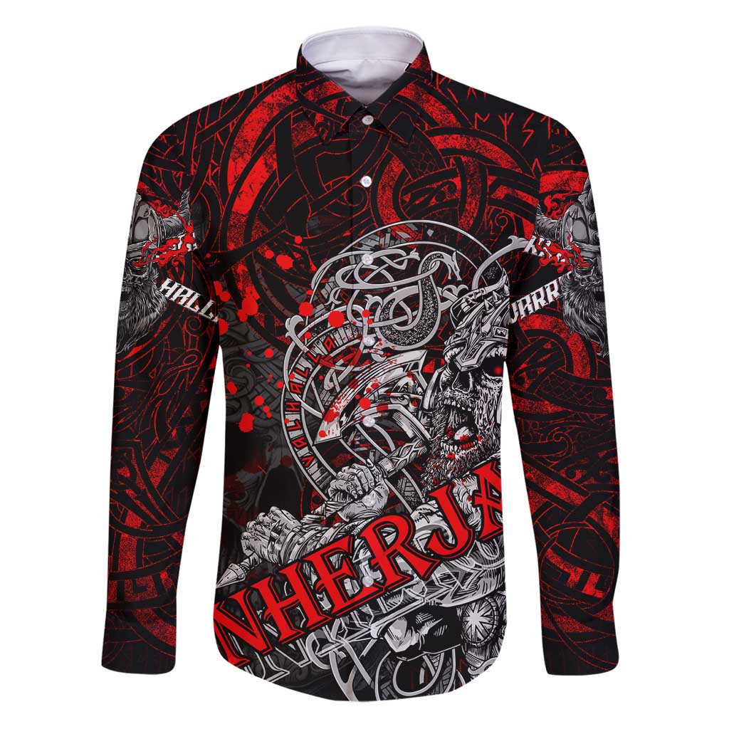 Einherjar Valhalla Family Matching Puletasi and Hawaiian Shirt Viking Warrior Rage Style