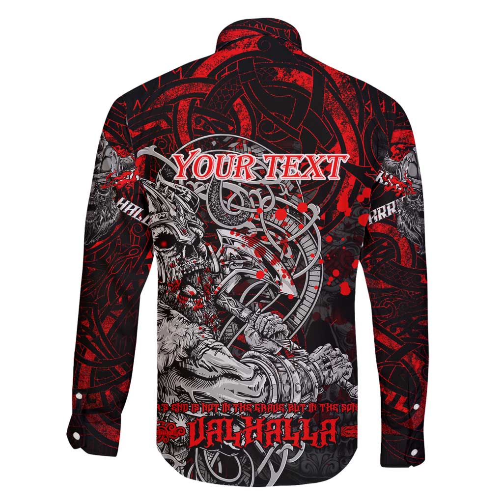 Einherjar Valhalla Family Matching Puletasi and Hawaiian Shirt Viking Warrior Rage Style