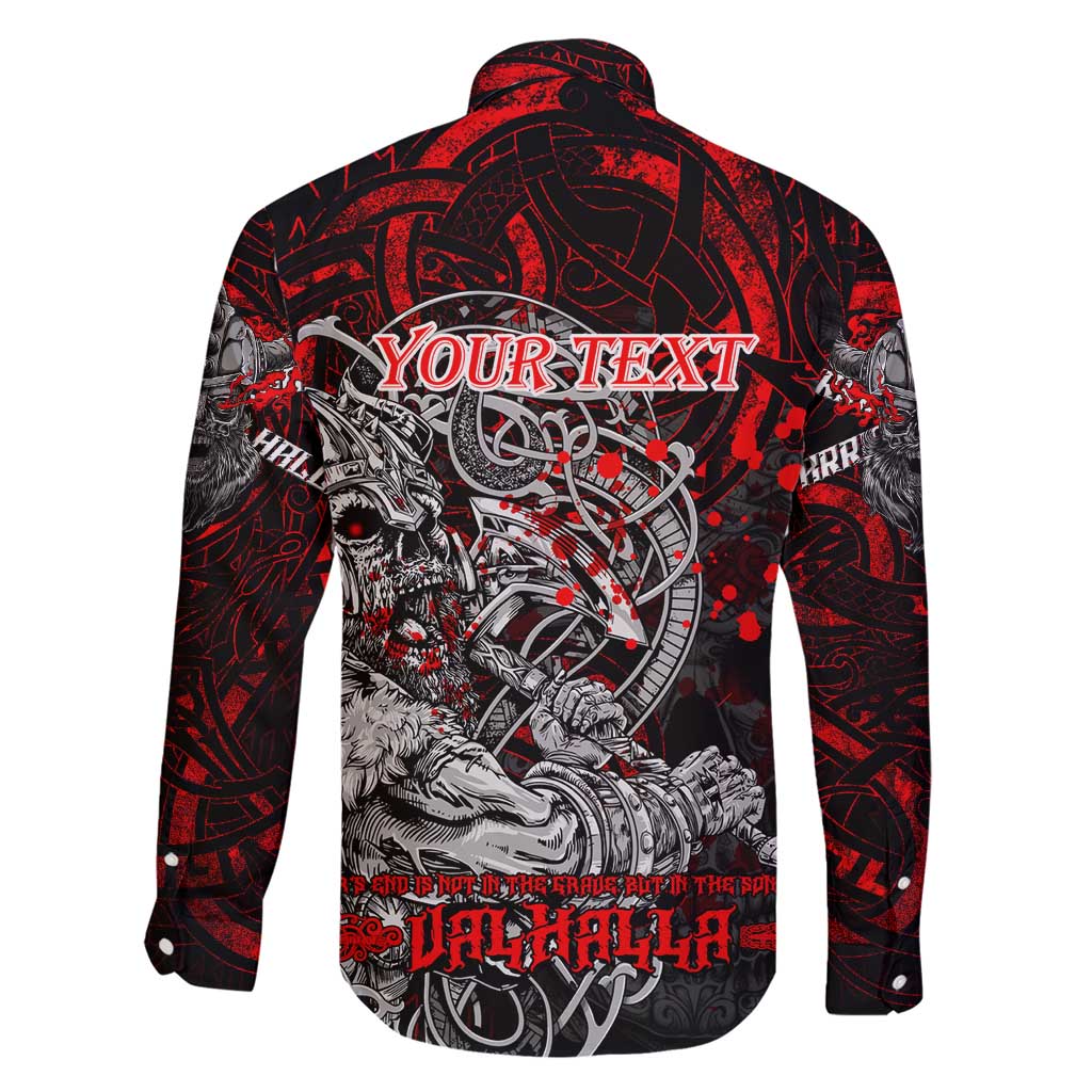 Einherjar Valhalla Family Matching Short Sleeve Bodycon Dress and Hawaiian Shirt Viking Warrior Rage Style