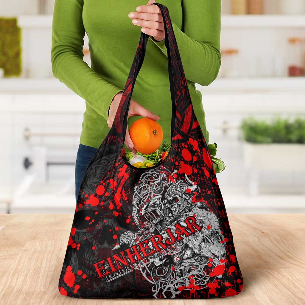 Einherjar Valhalla Grocery Bag Viking Warrior Rage Style