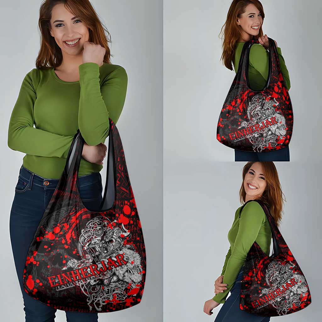Einherjar Valhalla Grocery Bag Viking Warrior Rage Style