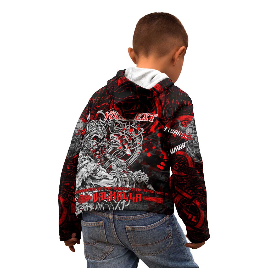Einherjar Valhalla Kid Hoodie Viking Warrior Rage Style