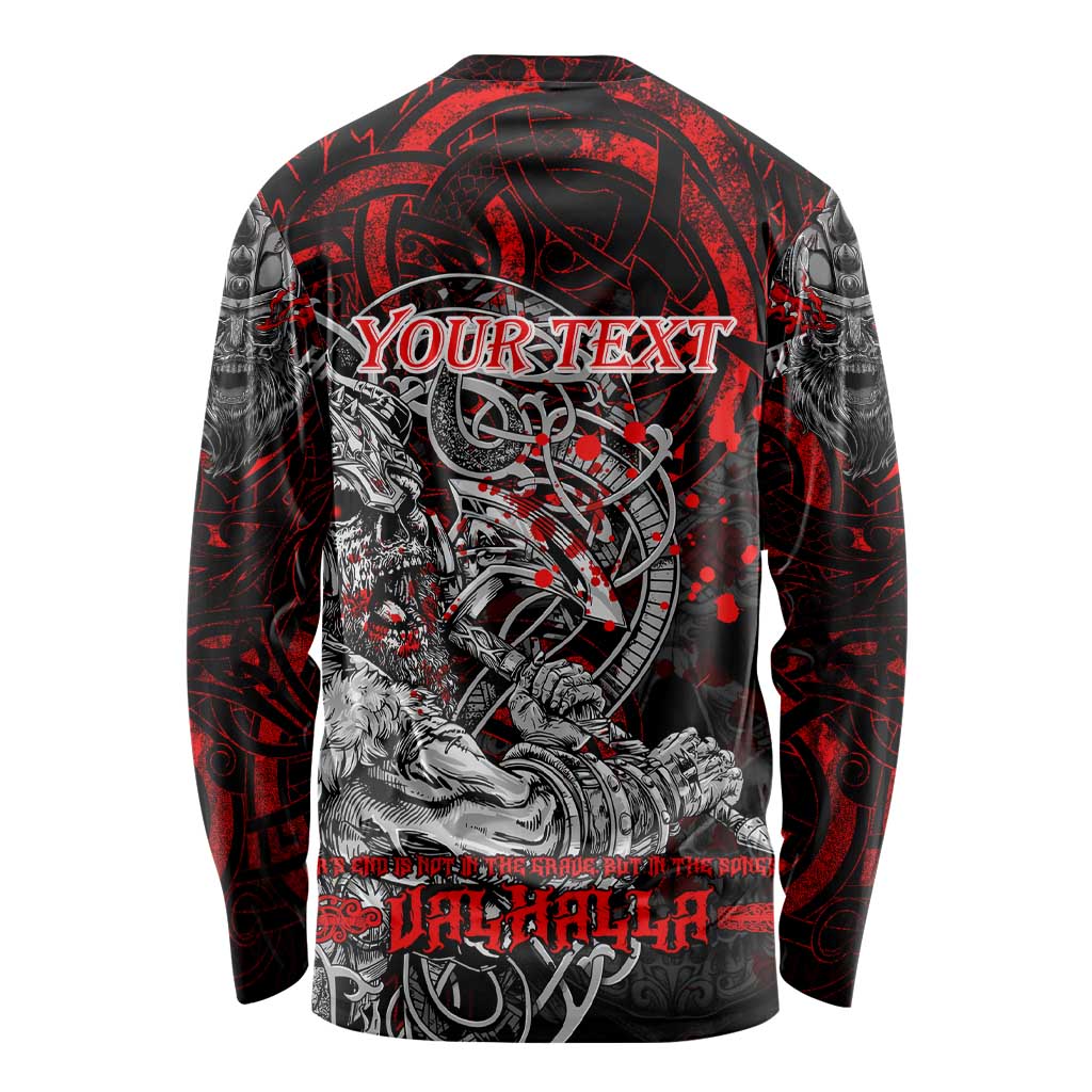 Einherjar Valhalla Long Sleeve Shirt Viking Warrior Rage Style