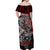 Einherjar Valhalla Off Shoulder Maxi Dress Viking Warrior Rage Style