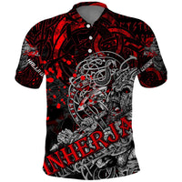 Einherjar Valhalla Polo Shirt Viking Warrior Rage Style