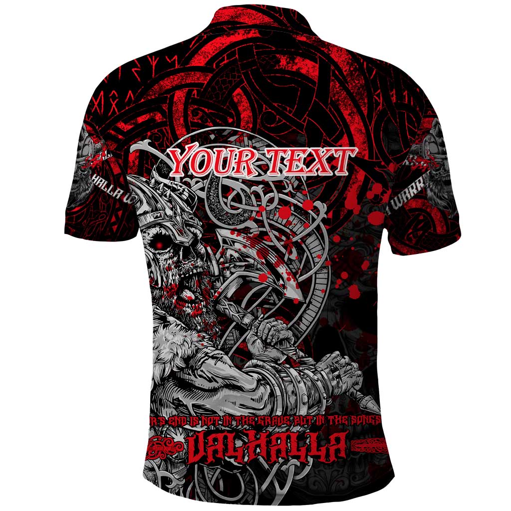 Einherjar Valhalla Polo Shirt Viking Warrior Rage Style