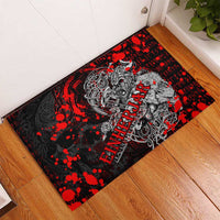 Einherjar Valhalla Rubber Doormat Viking Warrior Rage Style