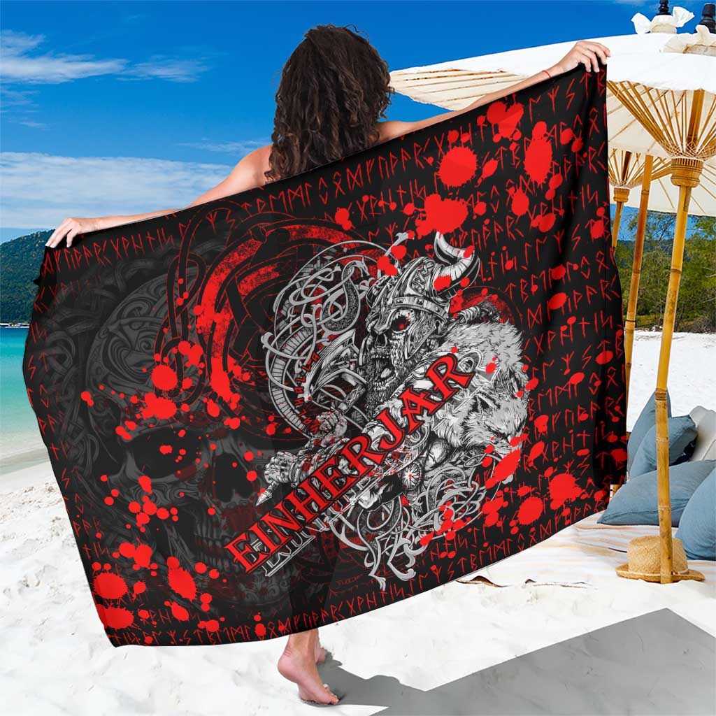 Einherjar Valhalla Sarong Viking Warrior Rage Style