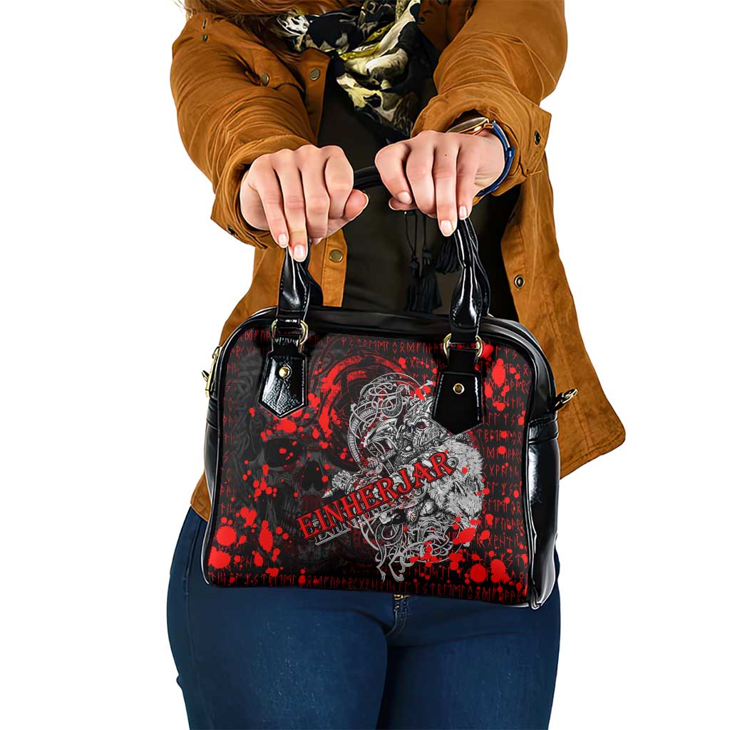 Einherjar Valhalla Shoulder Handbag Viking Warrior Rage Style