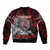 Einherjar Valhalla Sleeve Zip Bomber Jacket Viking Warrior Rage Style
