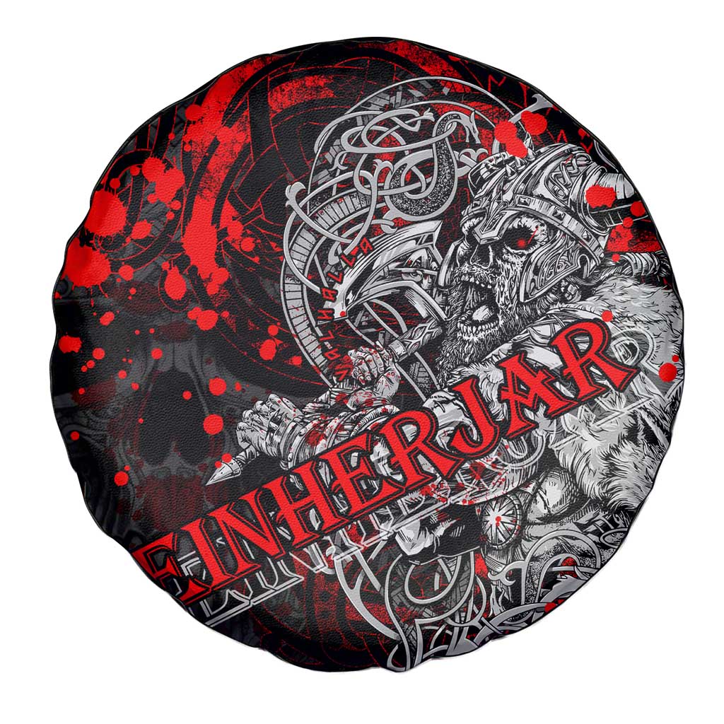 Einherjar Valhalla Spare Tire Cover Viking Warrior Rage Style