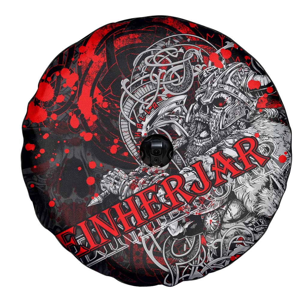 Einherjar Valhalla Spare Tire Cover Viking Warrior Rage Style