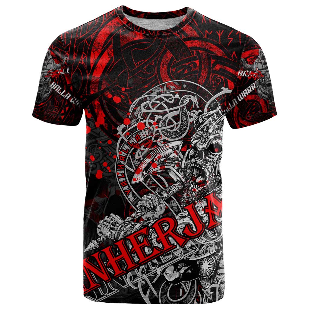 Einherjar Valhalla T Shirt Viking Warrior Rage Style