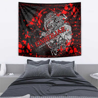 Einherjar Valhalla Tapestry Viking Warrior Rage Style