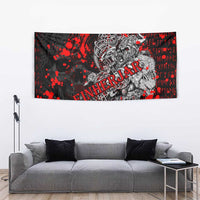 Einherjar Valhalla Tapestry Viking Warrior Rage Style